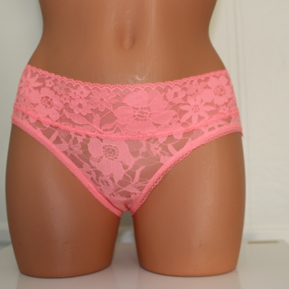 victoria secret pink panty lace hiphugger hipster small - Picture 3 of 5